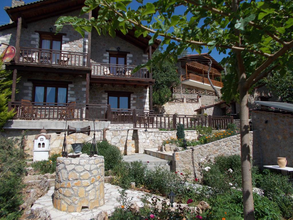 Theasis Suites-Ορεινή Φιλοξενία Kato Sinikia Trikalon Bagian luar foto