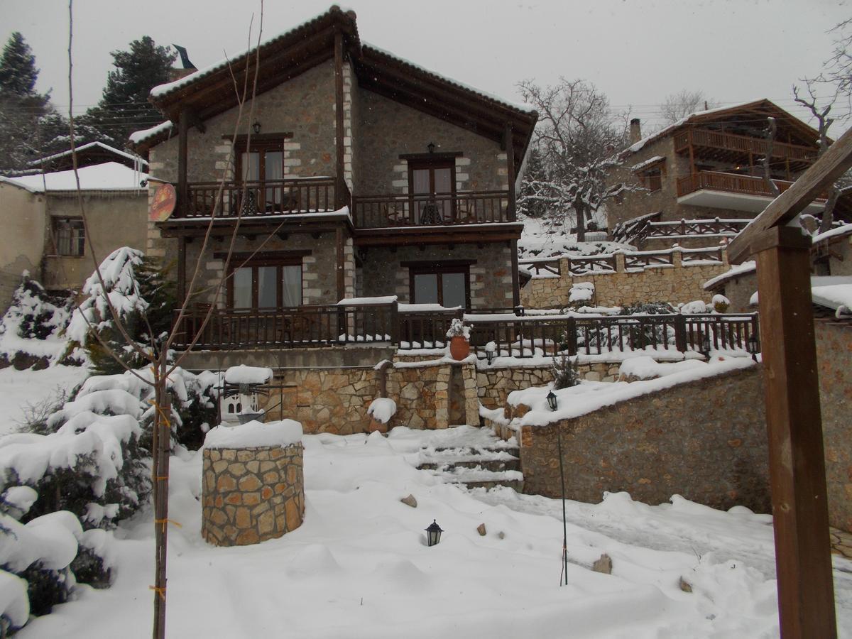 Theasis Suites-Ορεινή Φιλοξενία Kato Sinikia Trikalon Bagian luar foto